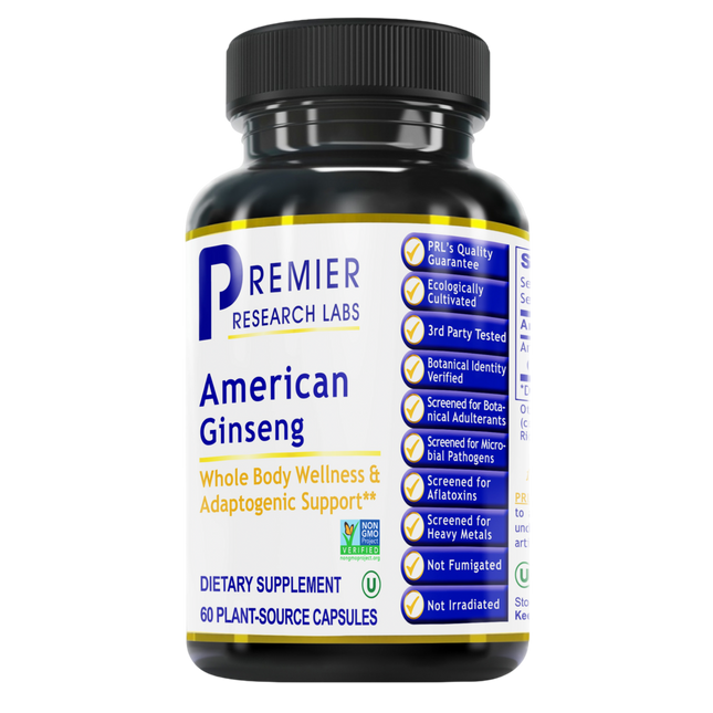 Premier Research Labs Premier American Ginseng 60 caps