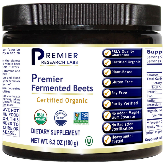 Premier Research Labs Premier Fermented Beets 180 grams