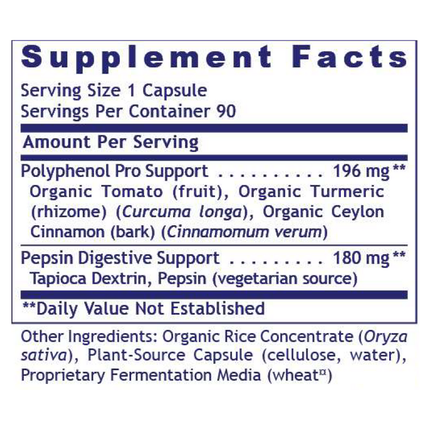Premier Research Labs Premier HCL Activator 90 caps Supplement Facts