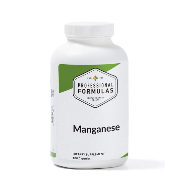Professional Formulas Manganese - 180 Capsules