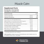 Professional Formulas Muscle Calm - 90 Capsules | VitaLiving