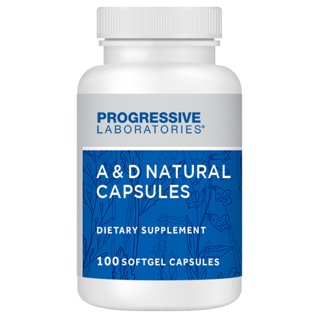Progressive Labs	A & D Natural 100 softgels