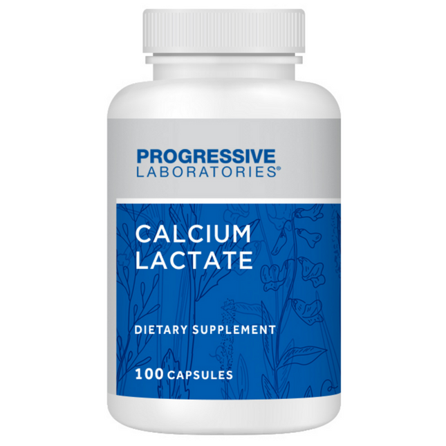 Progressive Labs Calcium Lactate 115 mg 100 caps