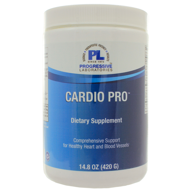 Progressive Labs Cardio Pro 15.4 oz Supplement Facts 