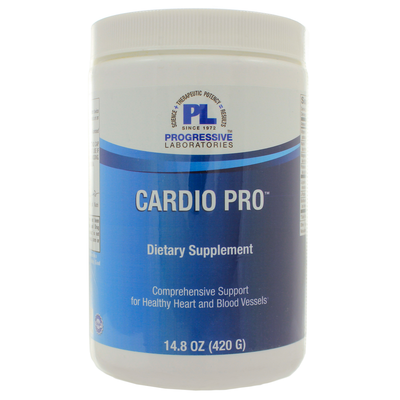 Progressive Labs Cardio Pro 15.4 oz Supplement Facts 