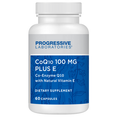 Progressive Labs CoQ10 100 mg Plus E 60 caps