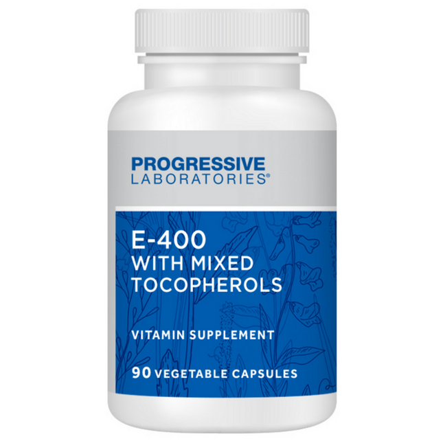 Progressive Labs E-400 w/Mixed Tocopherols 90 softgels