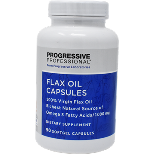 Progressive Labs Flax Oil Capsules 90 softgels