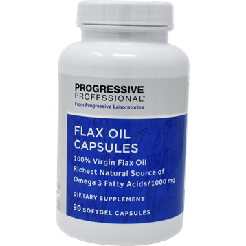 Progressive Labs Flax Oil Capsules 90 softgels