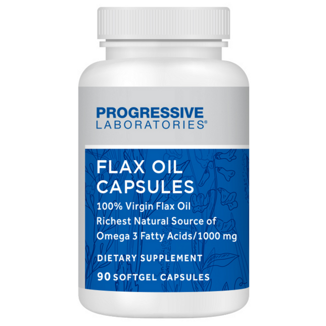 Progressive Labs Flax Oil Capsules 90 softgels