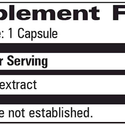 Progressive Labs Garlic 100 caps Supplement Facts 