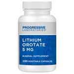 Progressive Labs Lithium Orotate 5mg 100 vegcaps