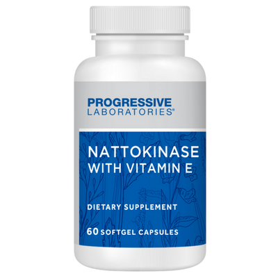 Progressive Labs Nattokinase with Vitamin E 60 gels
