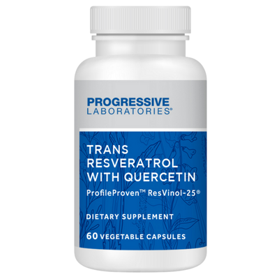 Progressive Labs Trans Resveratrol w/Quercetin 60 vcaps