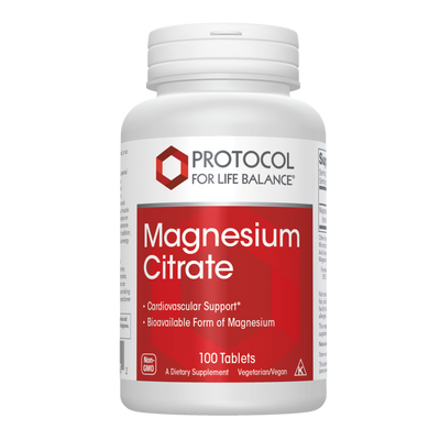 Protocol for Life Balance Magnesium Citrate 100 Tablets