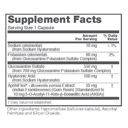 Protocol for Life Balance Proto-Flex 60 caps Supplement Facts