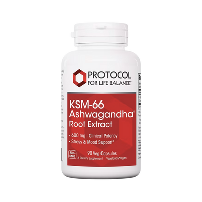 Protocol for Life Balance Protocol, KSM-66 Ashwagandha, Stress and Sleep Support 90 caps