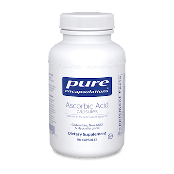 Pure Encapsulations Ascorbic Acid capsules 90 vcaps