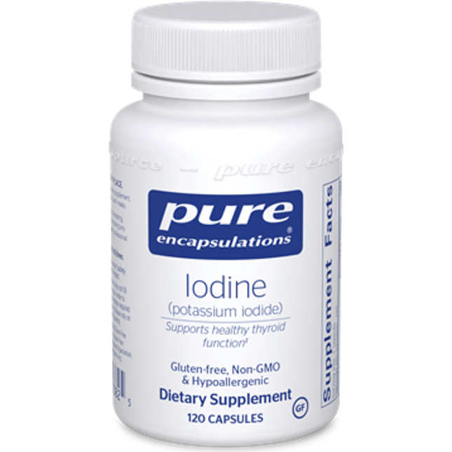 Pure Encapsulations Iodine (potassium iodide) 120 caps