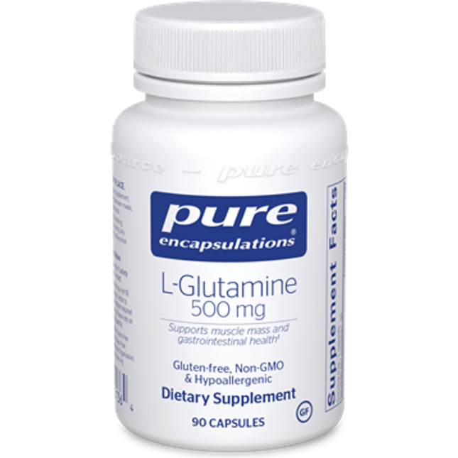 Pure Encapsulations L-Glutamine 500 mg 90 vegcaps