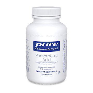 Pure Encapsulations Pantothenic Acid 120 vegcaps