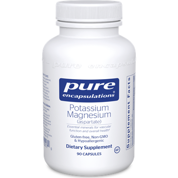 Pure Encapsulations Potassium Magnesium (aspartate) 90 vcaps