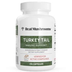 Real Mushrooms Turkey Tail Mushroom Ext Caps 135c