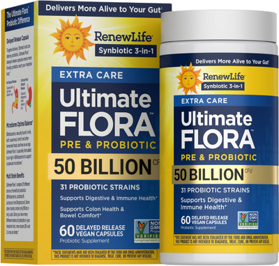 Renew Life Ultimate Flora Extra Care 50B 60 vegcaps 