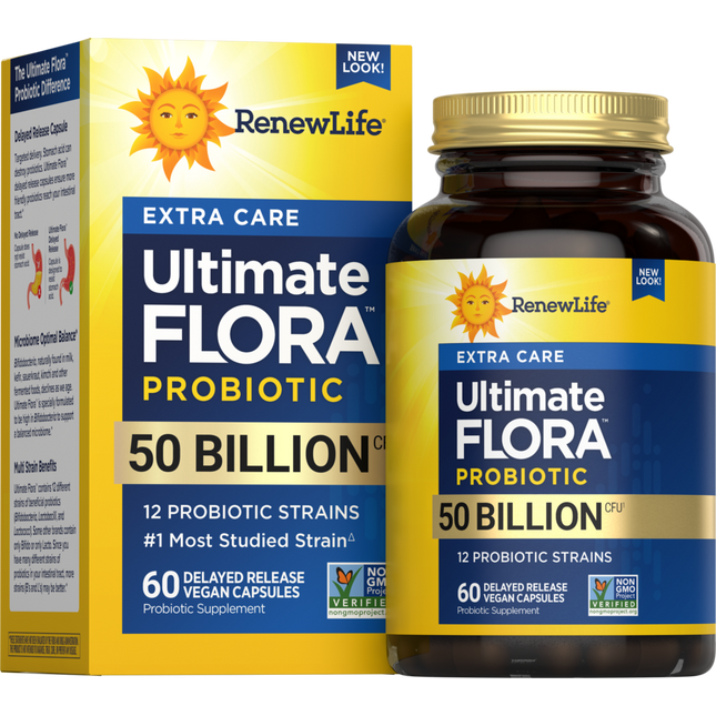 Renew Life Ultimate Flora Extra Care 50B 60 vegcaps