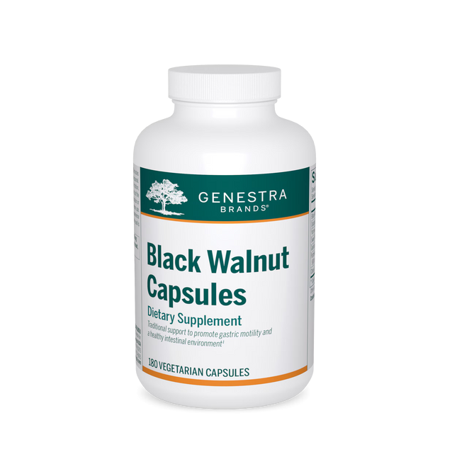 Seroyal/Genestra Black Walnut Capsules 180 caps
