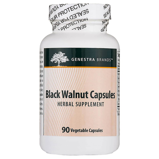 Seroyal/Genestra Black Walnut Capsules 90 Vcaps