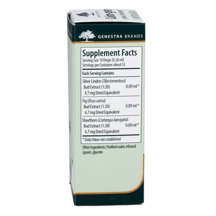 Seroyal/Genestra Calm-gen 0.5 oz Supplement Facts 