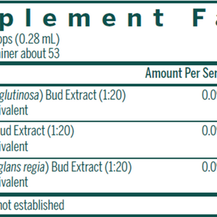 Seroyal/Genestra Digest-gen 0.5 oz Supplement  Facts