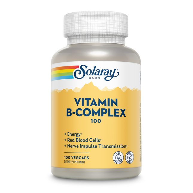 Solaray Vitamin B-Complex 100 100 vegcaps
