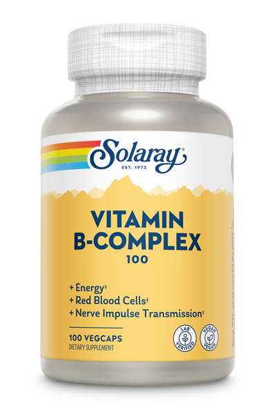 Solaray Vitamin B-Complex 100 100 vegcaps