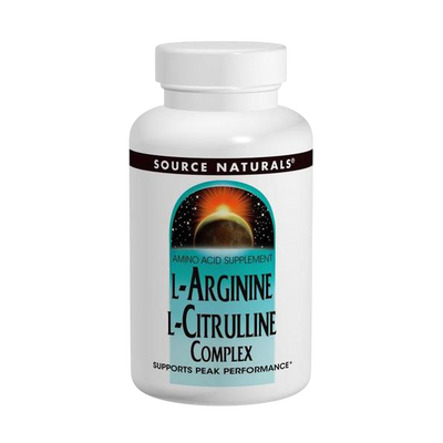 Source Naturals L-Arginine L-Citrulline Complex 120tabs