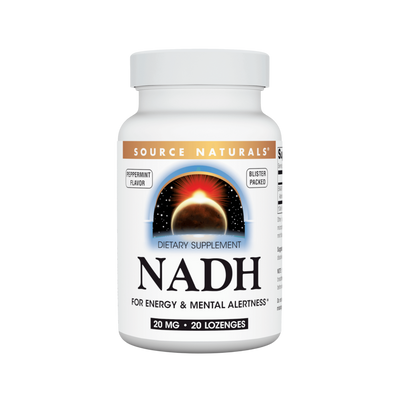 Source Naturals NADH Peppermint 20mg 20 tabs
