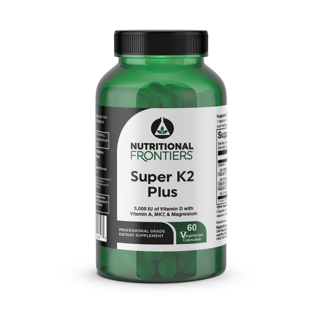Nutritional Frontiers Super K2 Plus 60 vegcaps