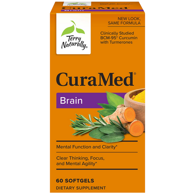 Terry Naturally CuraMed Brain 60 softgels