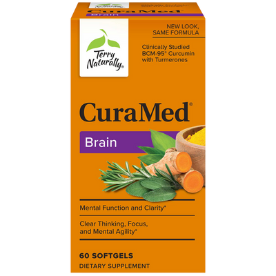 Terry Naturally CuraMed Brain 60 softgels