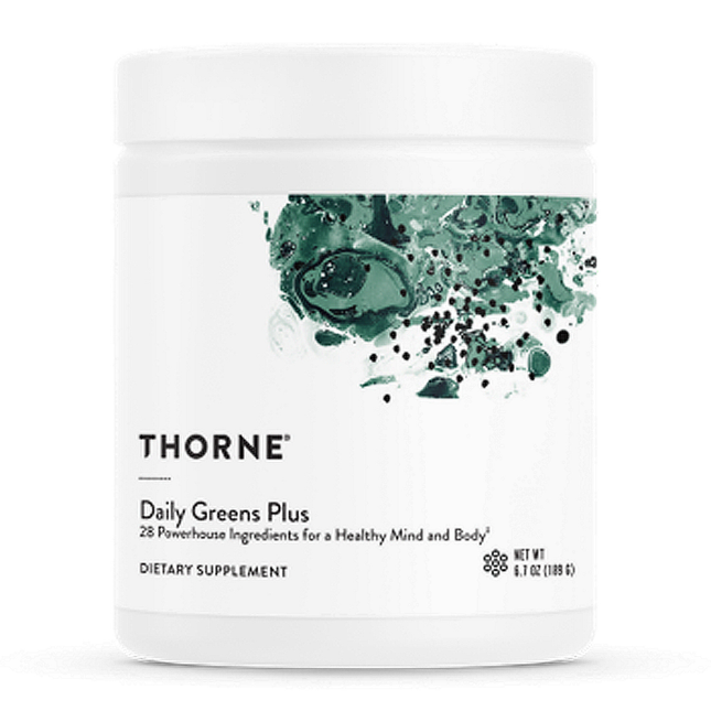 Thorne Research Daily Greens Plus 6.7 oz