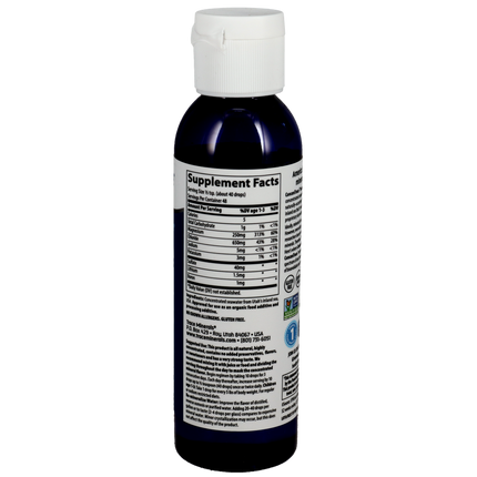 Trace Minerals Research ConcenTrace Trace Mineral Drops 4 oz Supplement Facts