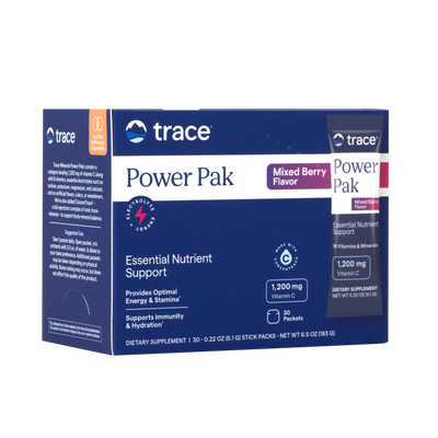 Trace Minerals Research Electrolyte Stamina Power Pak - Mixed Berry 30 packets
