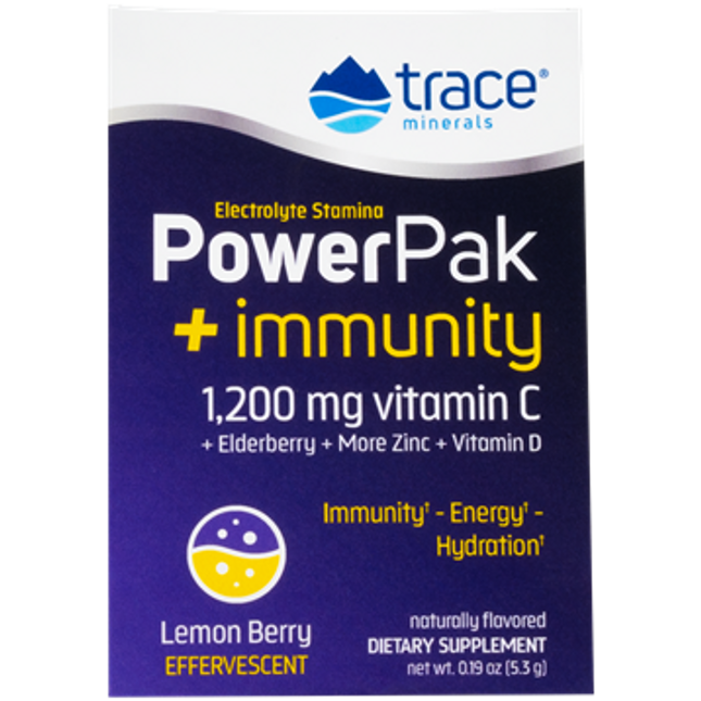 Trace Minerals Research Elect Stamina PowerPak+ Immu 30 pckt