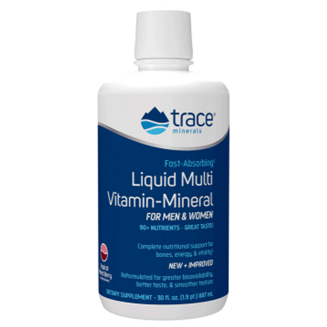 Trace Minerals Research Liquid Multi Vit-Min Berry 30 oz 