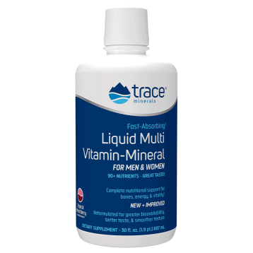 Trace Minerals Research Liquid Multi Vit-Min Berry 30 oz 