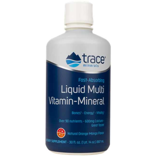Trace Minerals Research Liquid Multi Vit-Min Oran Mango 30oz