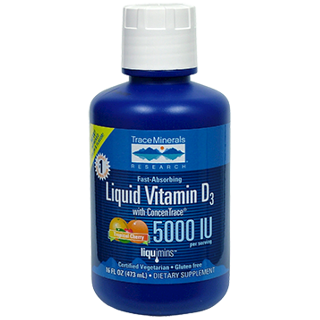 Trace Minerals Research Liquid Vitamin D3 16 fl oz
