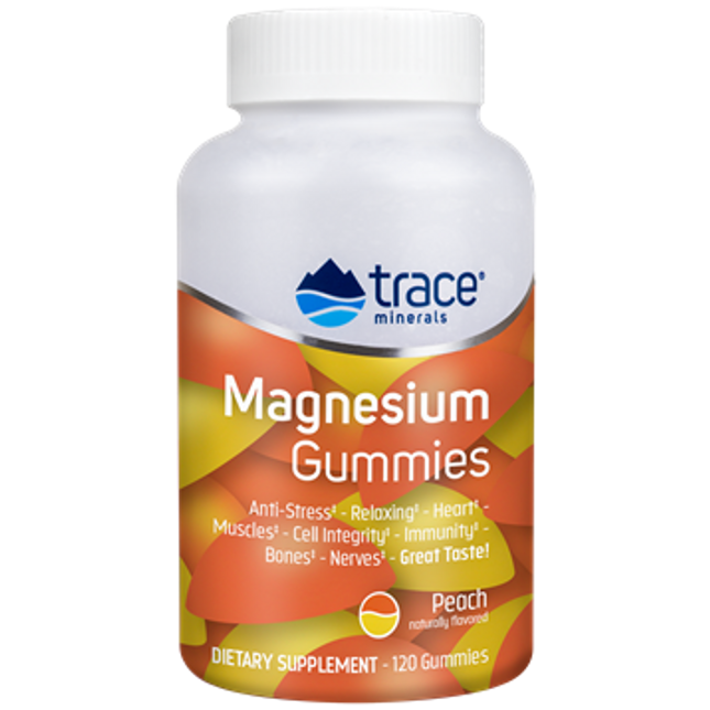 Trace Minerals Research Magnesium Gummies 120 Gummies