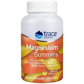 Trace Minerals Research Magnesium Gummies 120 Gummies 